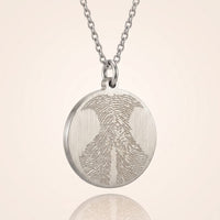 Collier empreinte de truffe