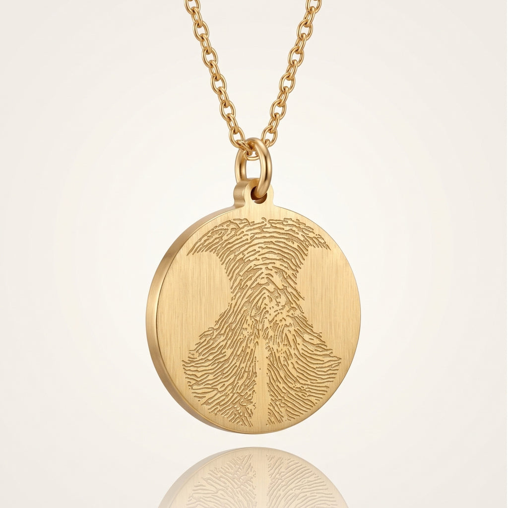 Collier empreinte de truffe