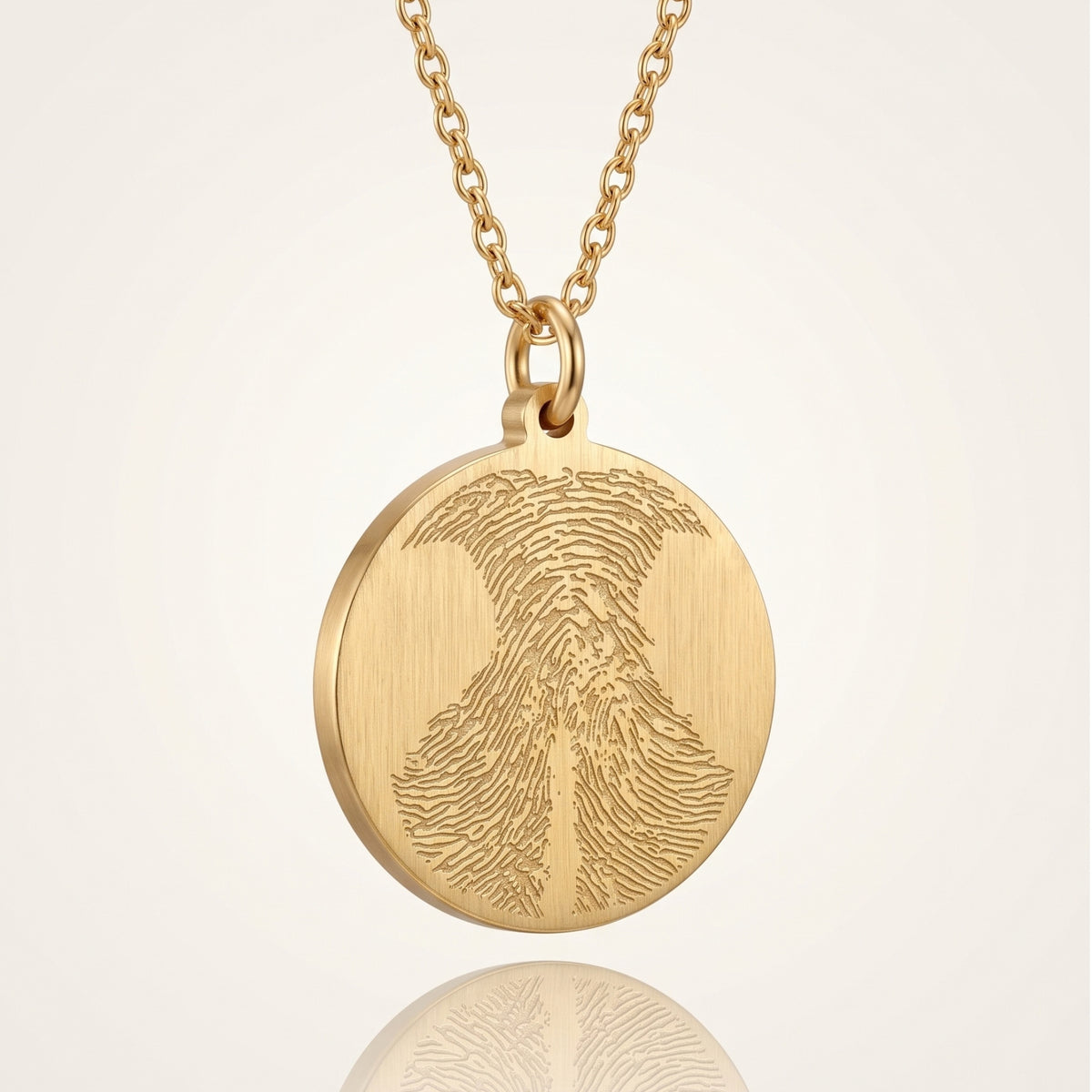 Collier empreinte de truffe