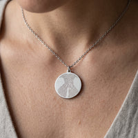 Collier gravé d'une empreinte de truffe – Atelier Ysole, vue 3